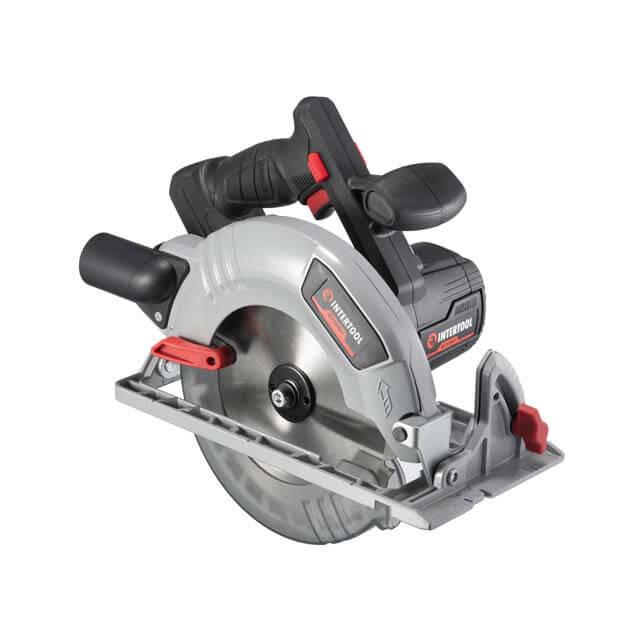 Дискова (циркулярна) пилка акумуляторна INTERTOOL WT-0371